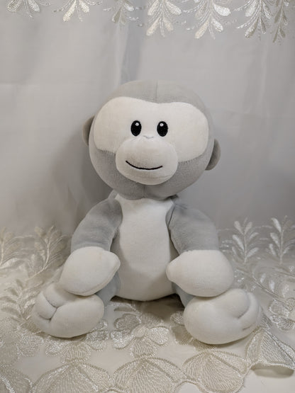 Ty Baby Collection - Pookie The Gray And White Monkey (9in) No Tag