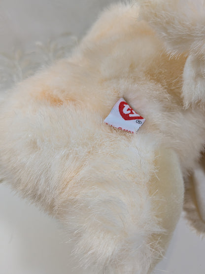 Ty Classic Collection - Saint The Peach Angel Bear (11in)