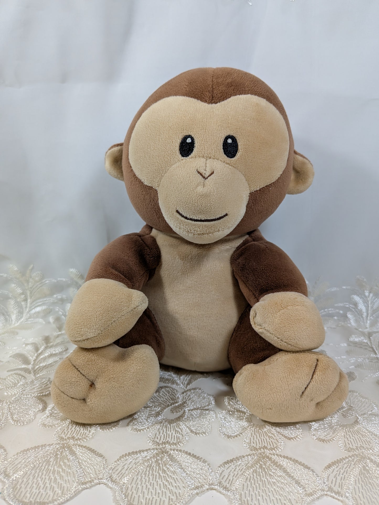 Ty Baby Collection - Banana the Monkey (9 in) No Tag