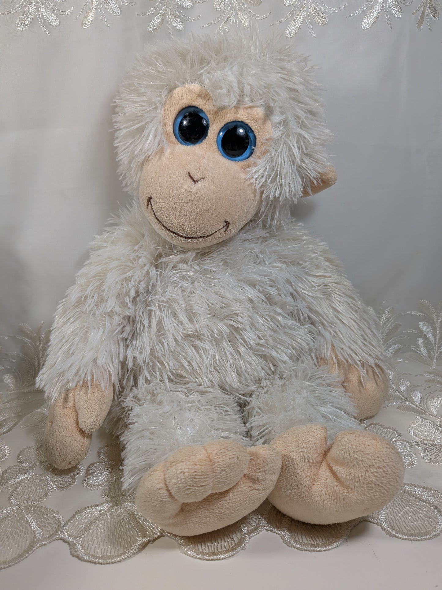 Ty Classic Collection - Ivory the white monkey (13in) No Tag