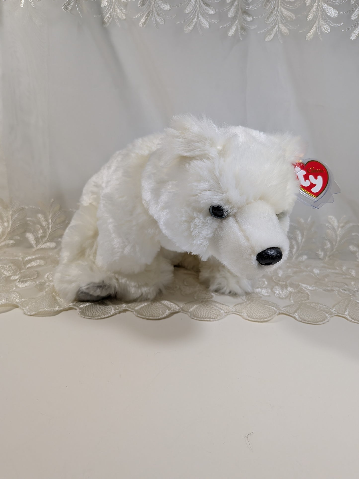Ty Classic Collection - Iceberg The Polar Bear With Blue Eyes (12in) Near mint tag