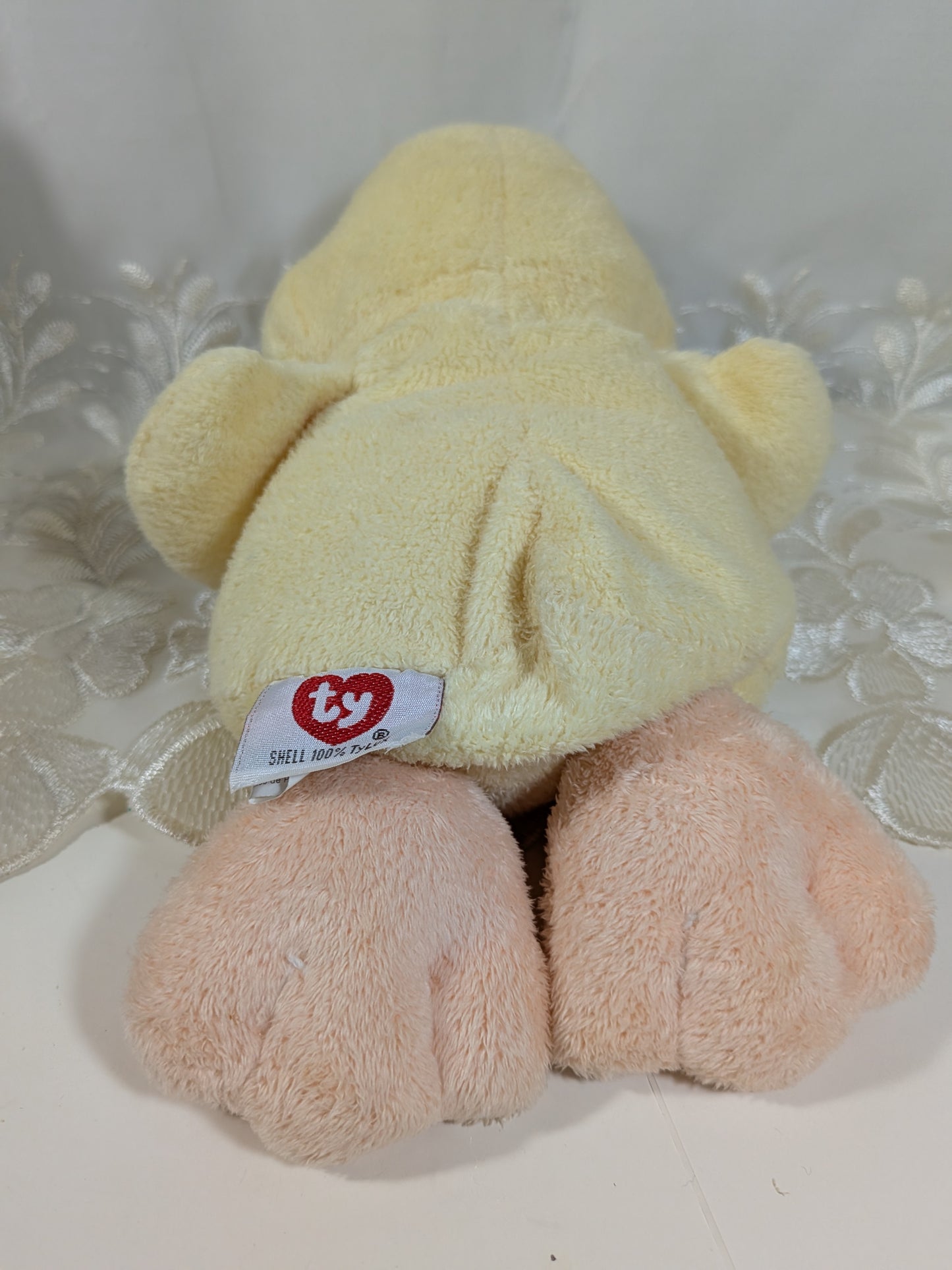 Ty Pluffies - Puddles The Duck (10in) No Hang Tag