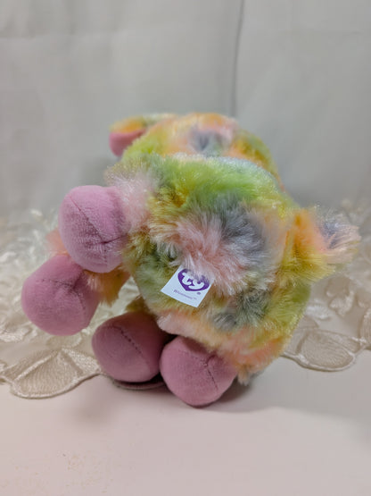 Ty Beanie Boo - Blossom The Lamb (9in) *Rare* First Gen, Purple Hang Tag