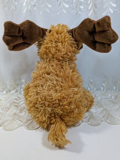 Ty Classic Collection - Melville The Moose With Red Bow Tie (12in) No Tag