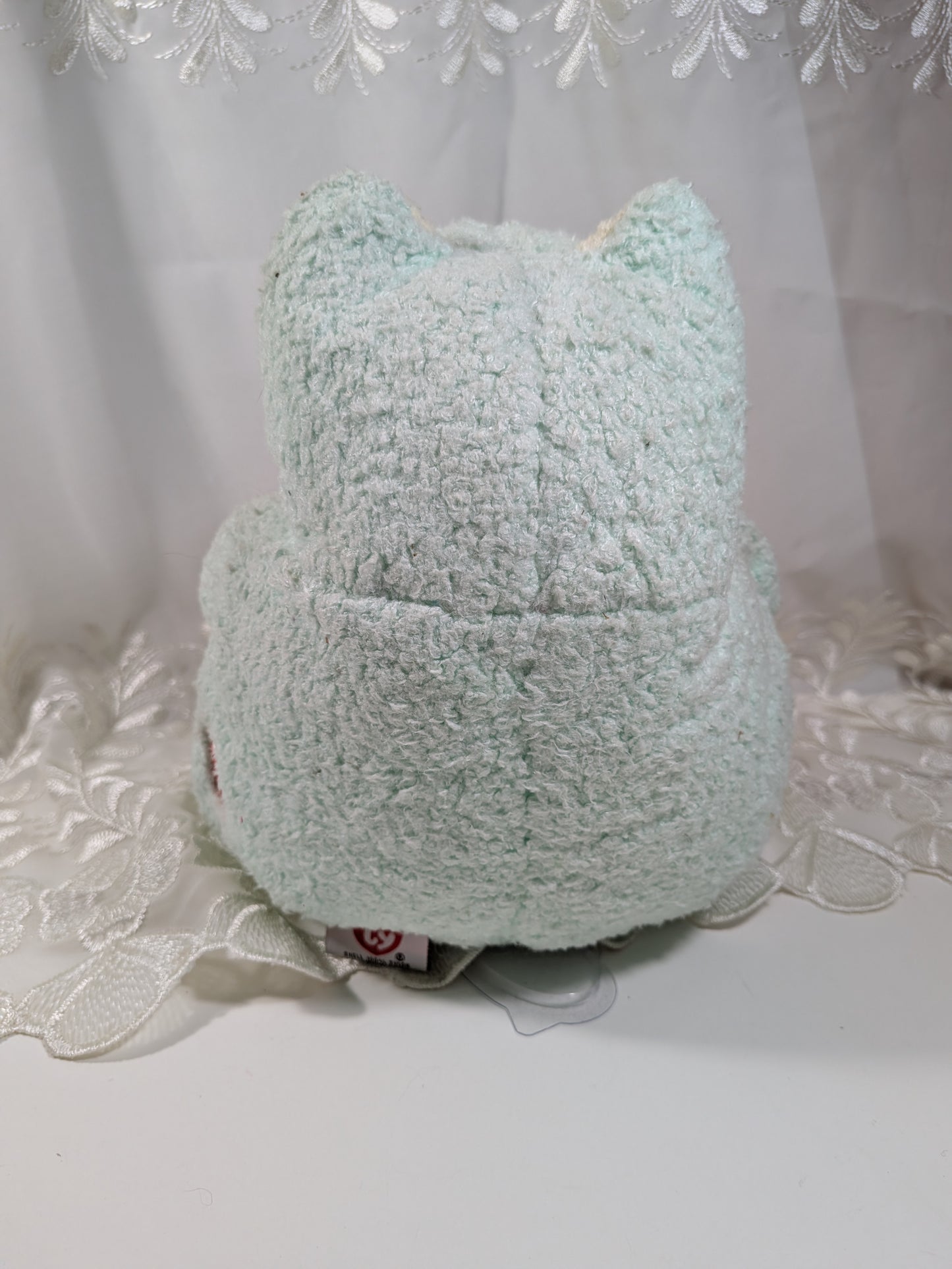 Ty Pillow Pal - FrogBaby The Green Frog *Rare*  (10in) No Tag