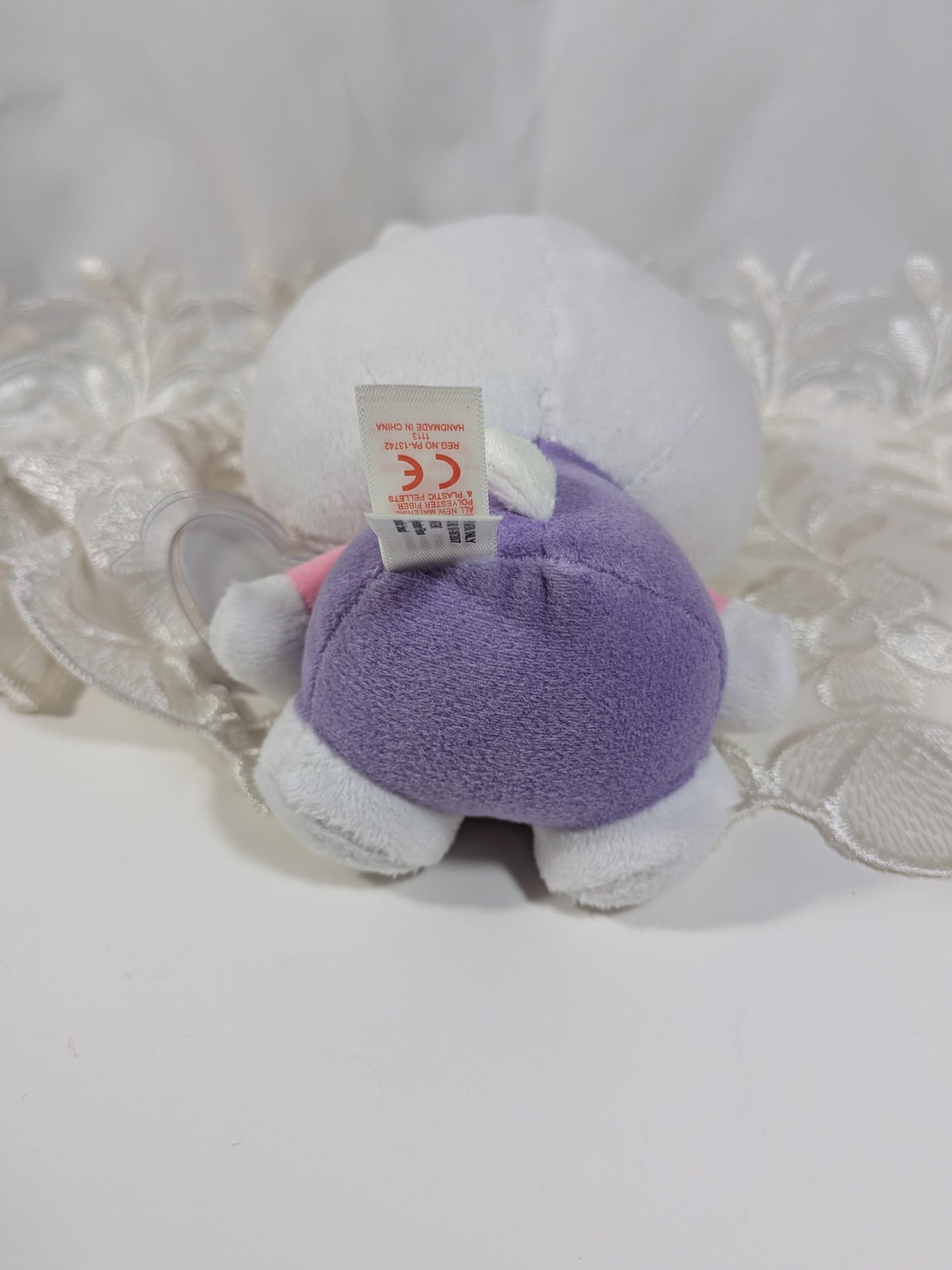 Ty Beanie Baby - Hello Kitty With Purple Easter Bunny Ears (6In)