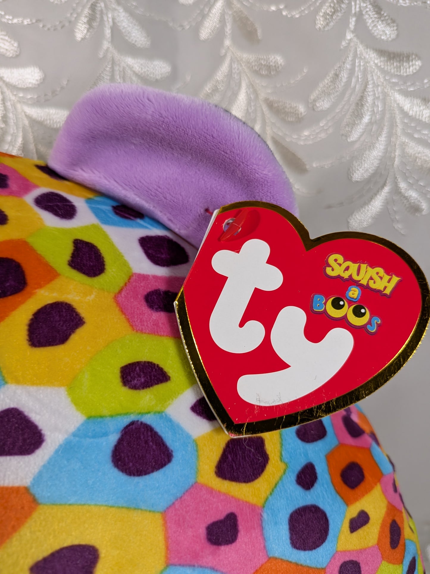 Ty Squish-a-boos - Giselle The Leopard (14in)