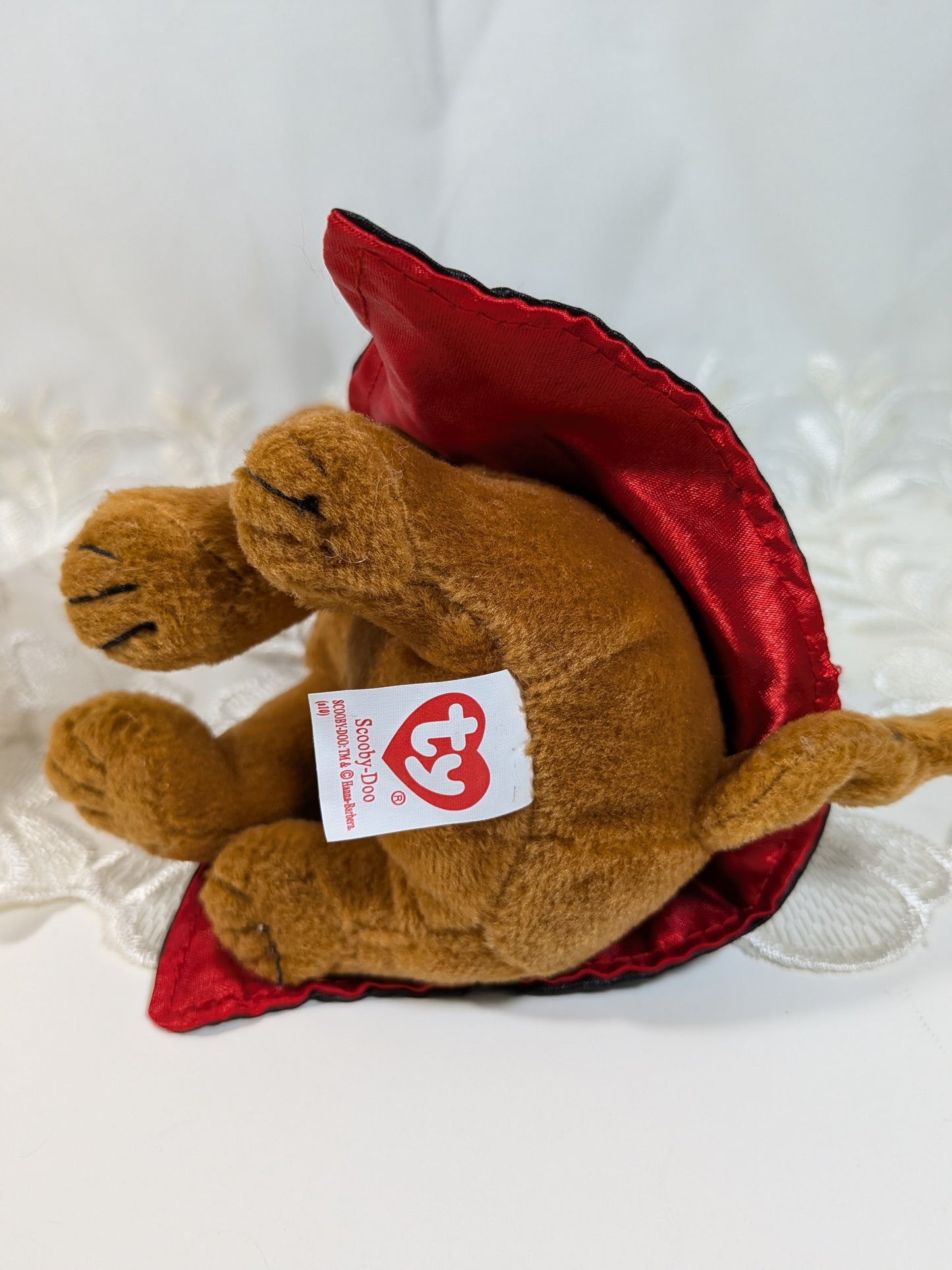 Ty Beanie Baby - Scooby-Doo the Dog with Vampire Cape (7in) No Tag