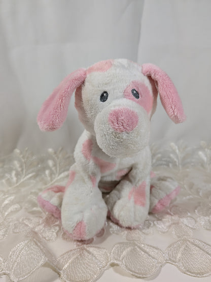 Ty Pluffies - Baby Pup Pink The Dog (9in) *Rare* Pre-Owned condition