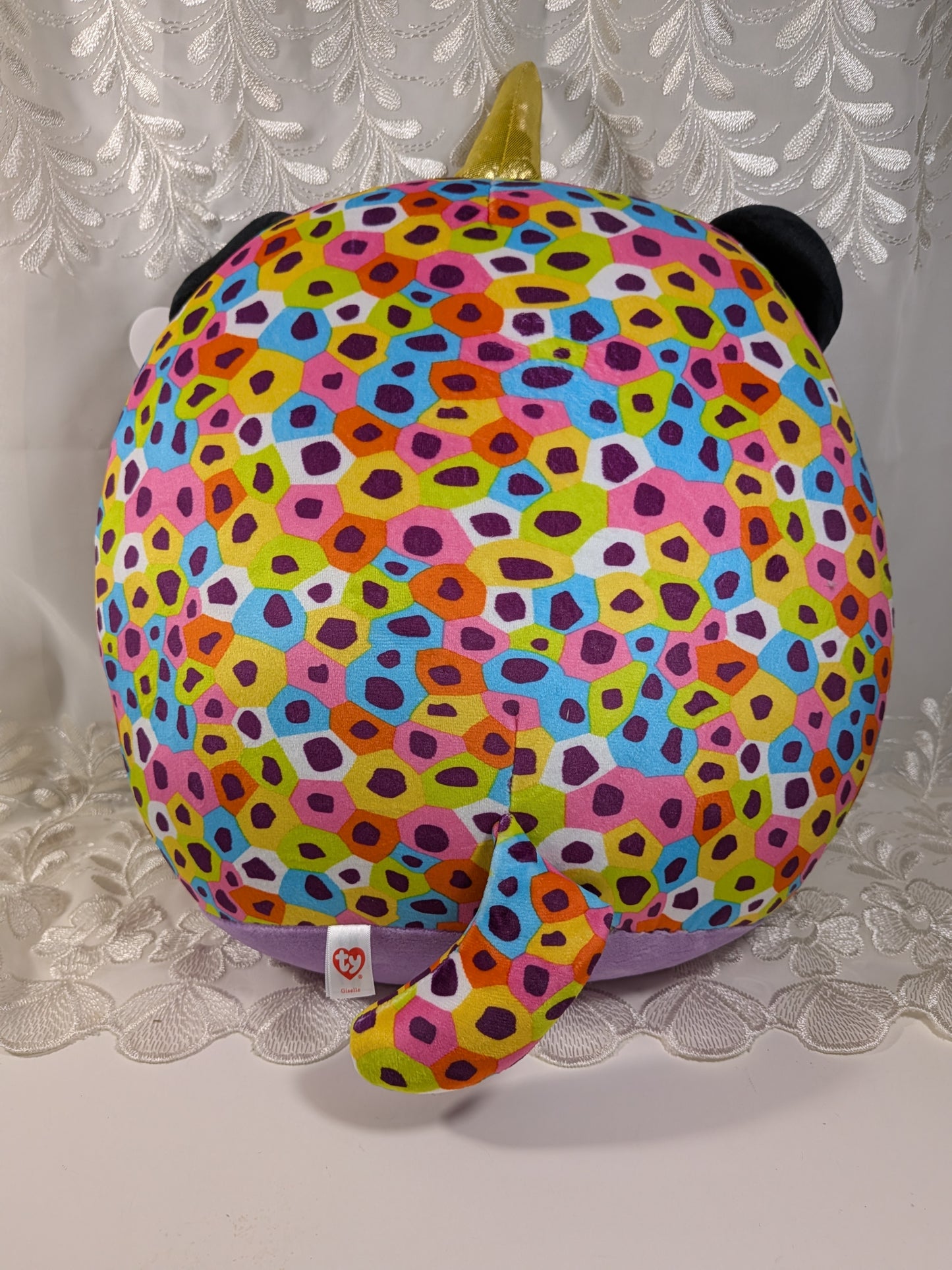 Ty Squish-a-boos - Giselle The Leopard (14in)
