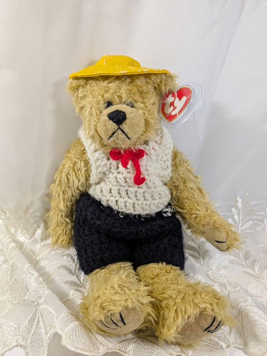 Ty Attic Treasure Collection - Gordon The Bear (12 in) Creased Tag