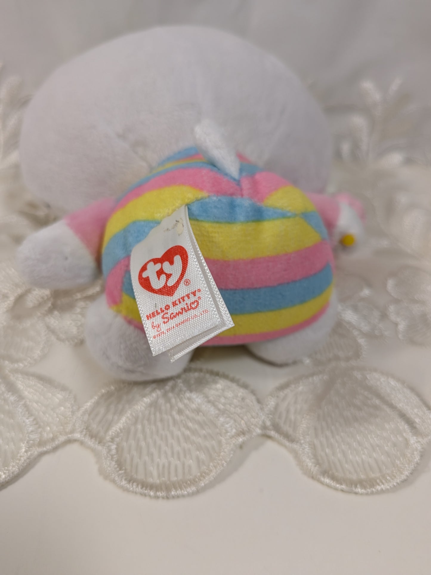 Ty Beanie Baby - Hello Kitty With Cotton Candy (6 in) No Tag