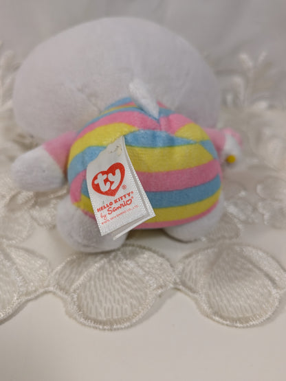 Ty Beanie Baby - Hello Kitty With Cotton Candy (6 in) No Tag