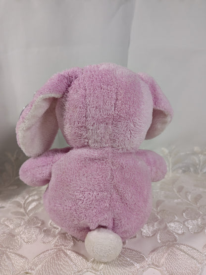 Ty Pluffies Collection - Twitchy The Purple And Blue Bunny Rabbit (10in) Non-mint Tag