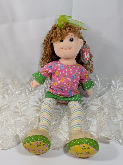 Ty Beanie Boppers - Huggable Holly The Girl Doll (12 in)