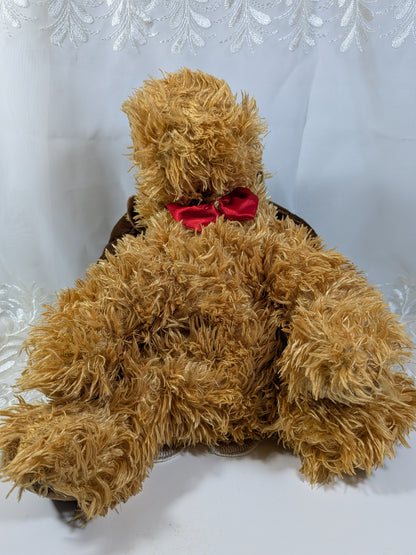 Ty Classic Collection - Melville The Moose With Red Bow Tie (12in) No Tag