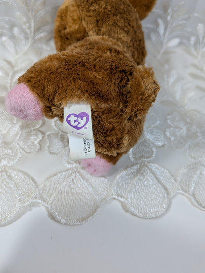 Ty Beanie Boo - Hopson The Bunny (6in) *Rare* First Gen, Purple Tag