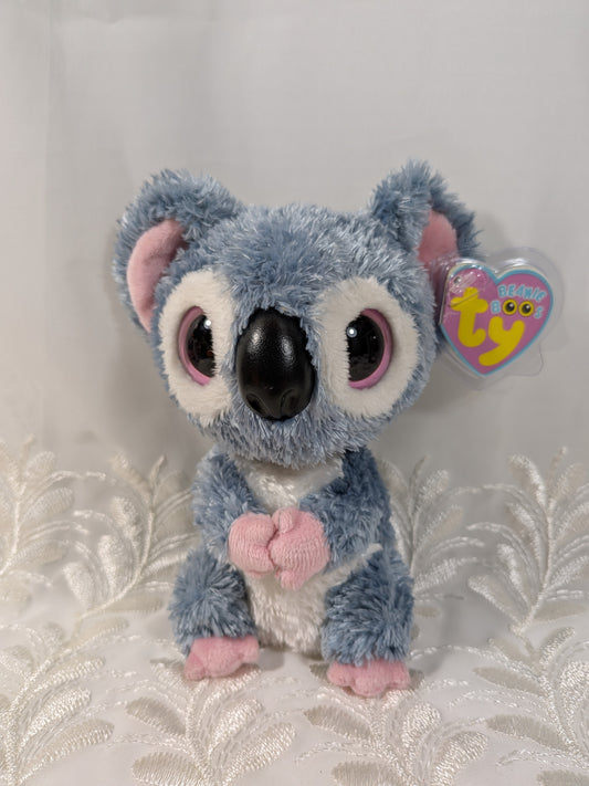Ty Beanie Boo - Kooky The Koala (6in) *Rare* First Generation, Purple Tag - Non-mint Tag
