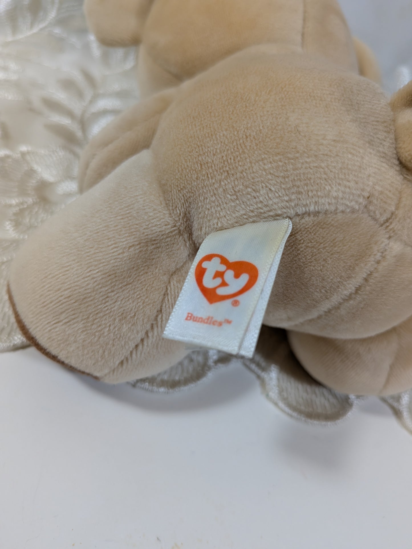 Ty Baby Collection - Bundles The Brown Teddy Bear (6in) No Tag