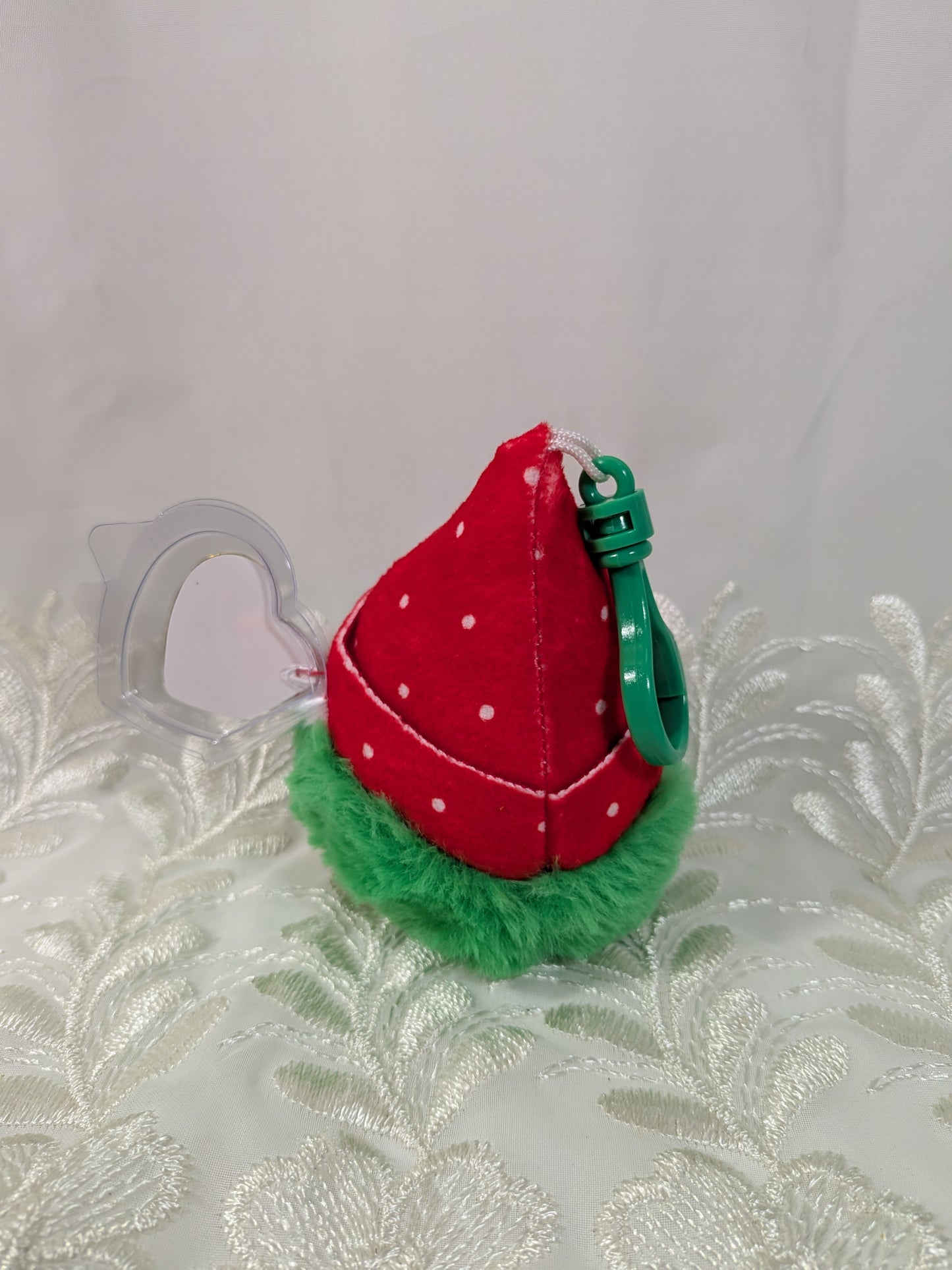 Ty Beanie Boos Clip - Topsy the Christmas Gnome (4in)