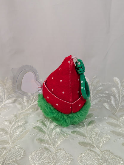 Ty Beanie Boos Clip - Topsy the Christmas Gnome (4in)