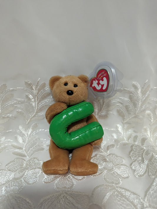 Ty Alphabet Beanies - U The Bear (6in) - Vintage Beanies Canada