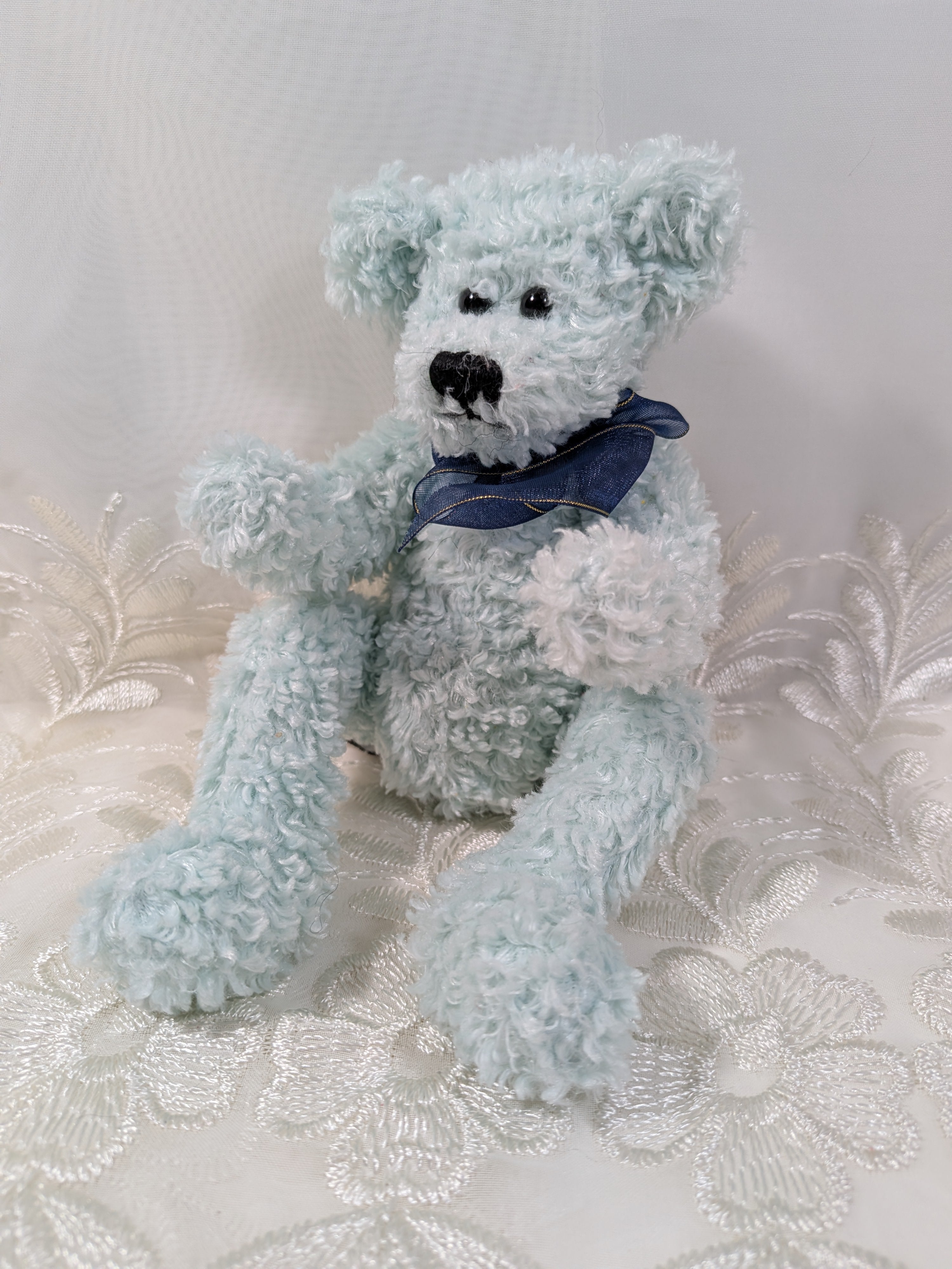 Ty Attic Treasure - Armstrong The Blue Bear (8in) No Tag – Vintage ...