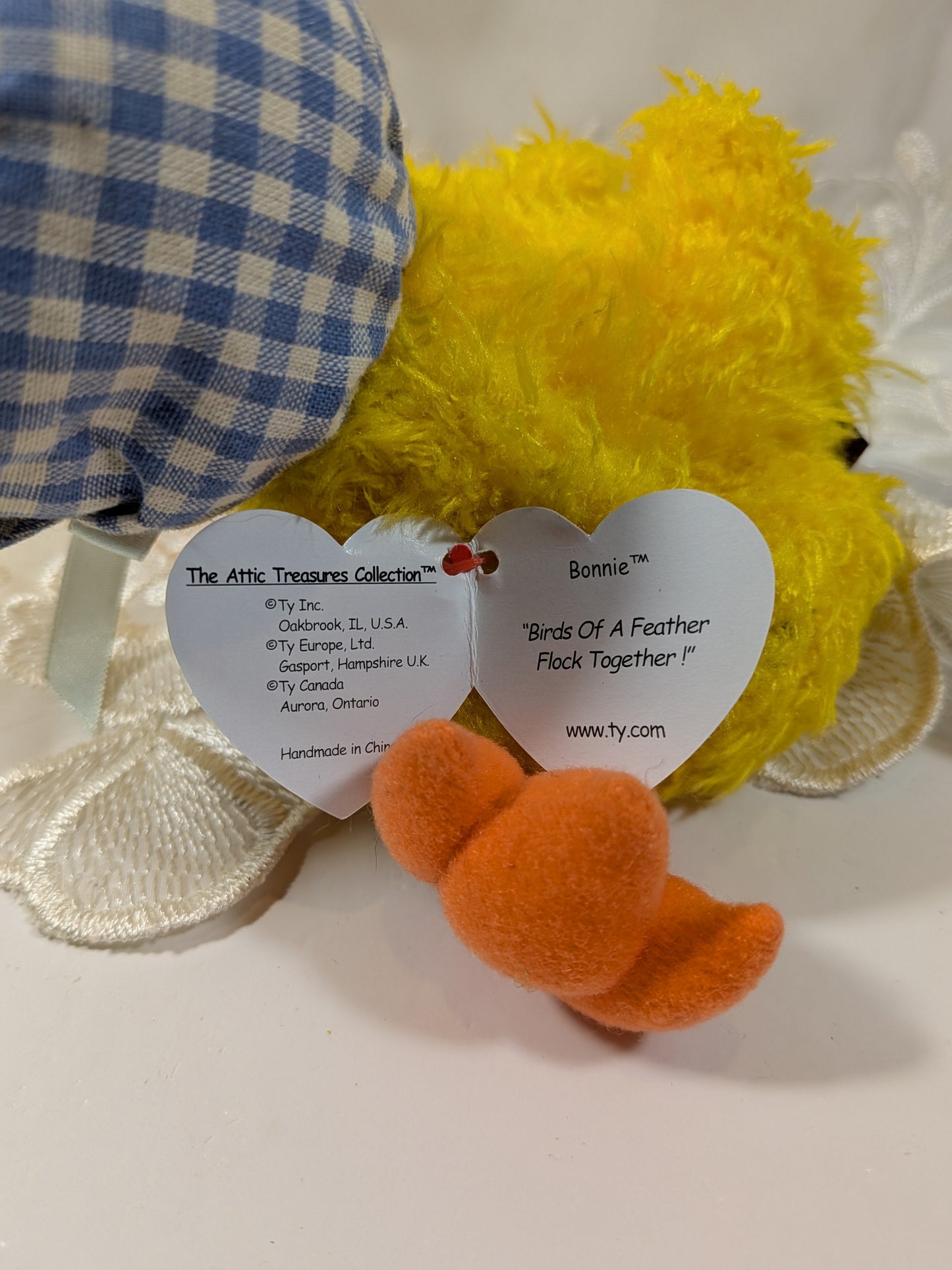 Ty Attic Treasure - Bonnie The Duck (8in) - Vintage Beanies Canada