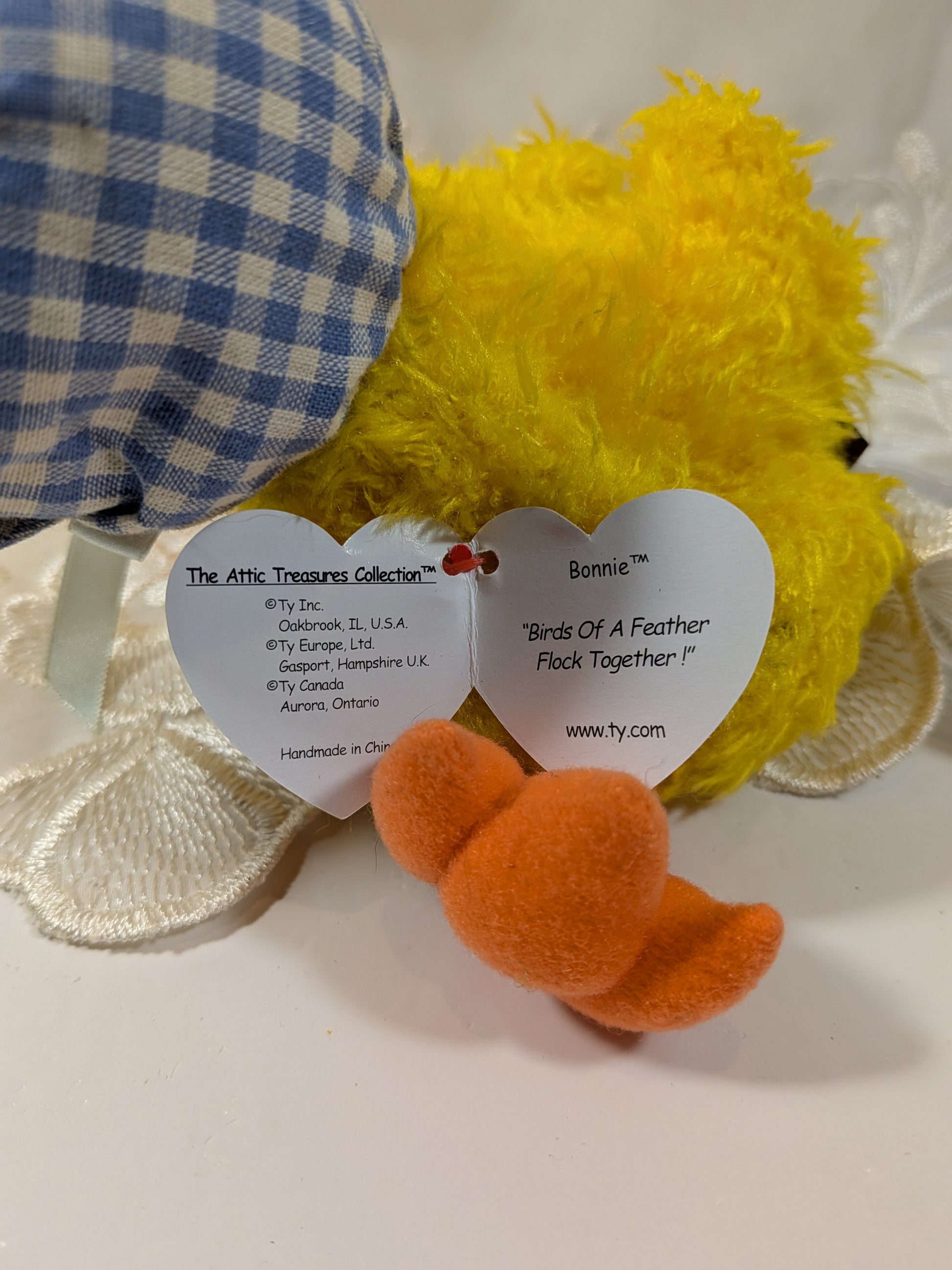 Ty Attic Treasure - Bonnie The Duck (8in) - Vintage Beanies Canada