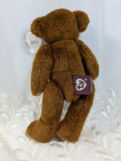 Ty Attic Treasure - Casanova The Brown Bear (8In) Creased Tag - Vintage Beanies Canada