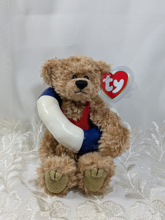 Ty Attic Treasure Collection - Allura The Swimming Bear (8in) - Vintage Beanies Canada