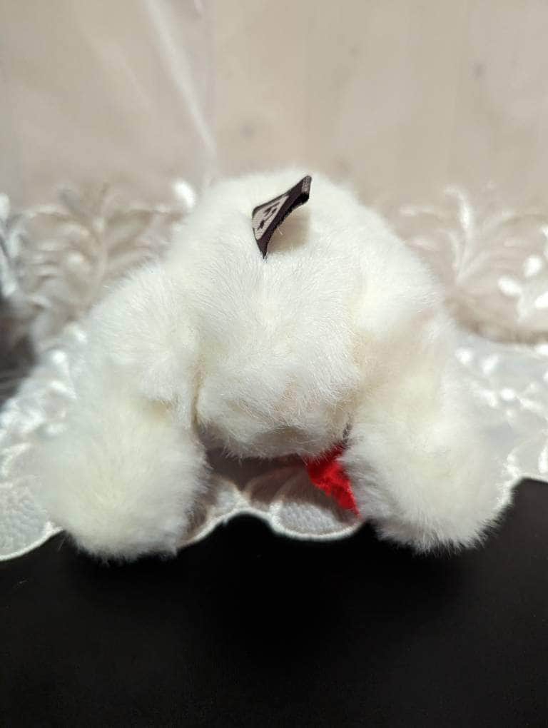 Ty Attic Treasure Collection - Amore The White Polar Bear (8in) - Vintage Beanies Canada