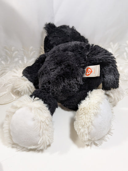 Ty Attic Treasure Collection - Bessie The Black And White Cat (12in) No Tag - Vintage Beanies Canada