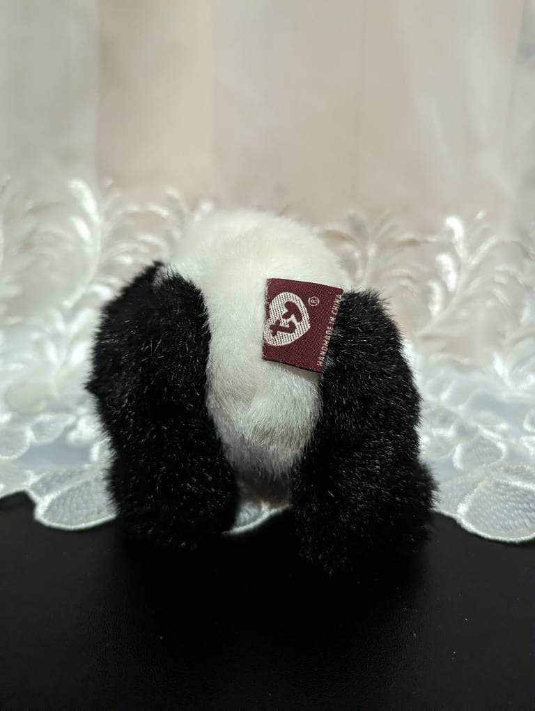 TY Attic Treasure Collection - Checkers The Panda Bear (8in) - Vintage Beanies Canada