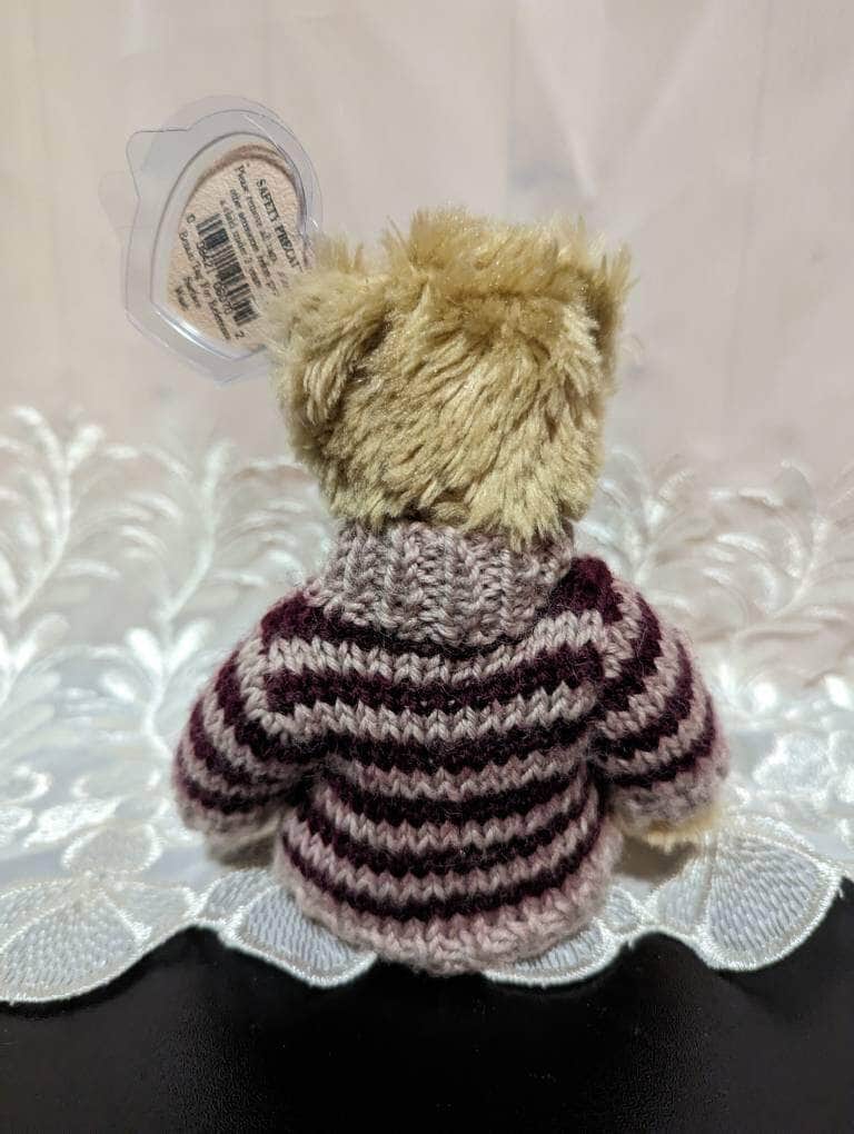 TY Attic Treasure Collection - Chelsea The Bear With Sweater (8.5in) - Vintage Beanies Canada
