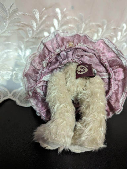Ty Attic Treasure Collection - Darlene The Bear In Sundress (9in) - Vintage Beanies Canada