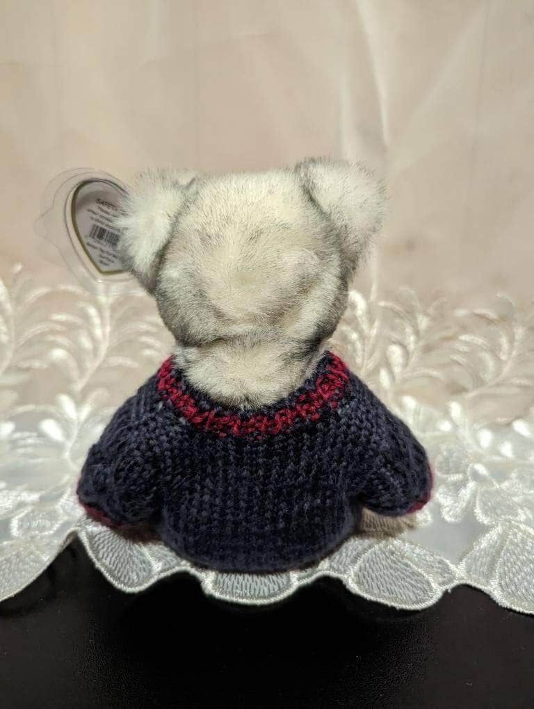 Ty Attic Treasure Collection - Fairbanks The Teddy Bear With Knitted Sweater (9in) - Vintage Beanies Canada