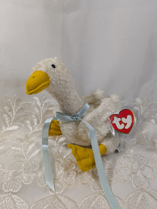 Ty Attic Treasure Collection - Georgette the Goose (7in) Non - mint Tag - Vintage Beanies Canada