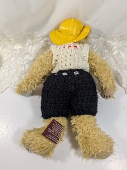 Ty Attic Treasure Collection - Gordon The Bear (12 in) Creased Tag - Vintage Beanies Canada
