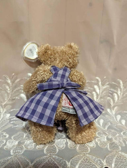 Ty Attic Treasure Collection - Mommy The Mother's Day Bear With Purple Dress "Thanks Mom" (9in) - Vintage Beanies Canada
