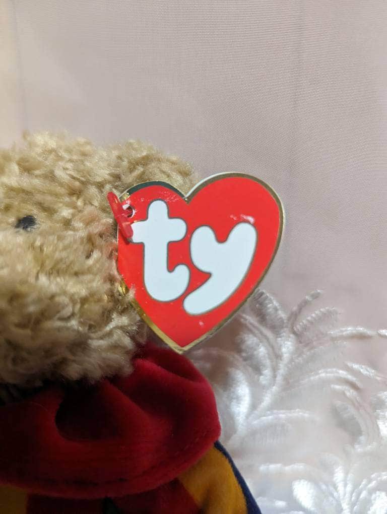 TY Attic Treasure Collection - Piccadilly The Clown Bear (8.5in) - Vintage Beanies Canada