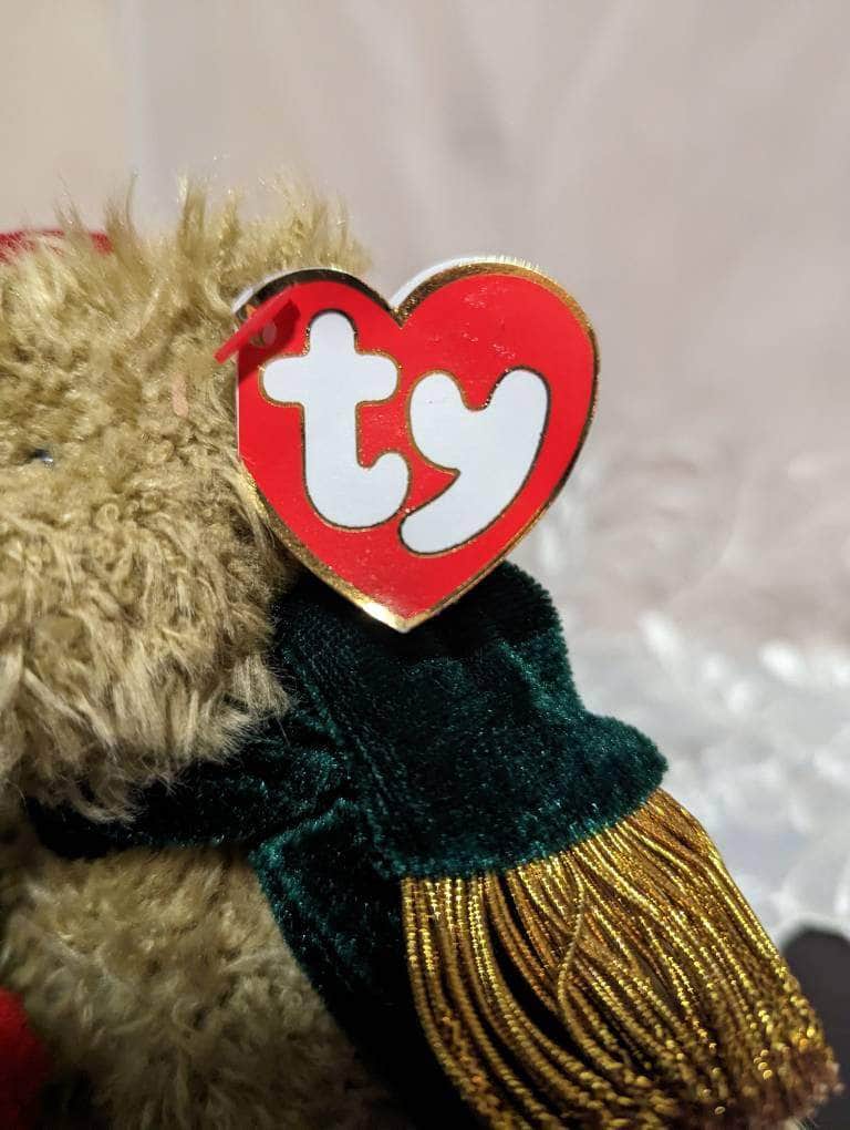 TY Attic Treasure Collection - Spruce The Bear (8in) - Vintage Beanies Canada