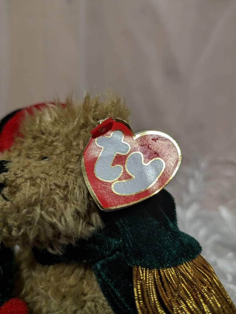 TY Attic Treasure Collection - Spruce The Bear (8in) - Vintage Beanies Canada