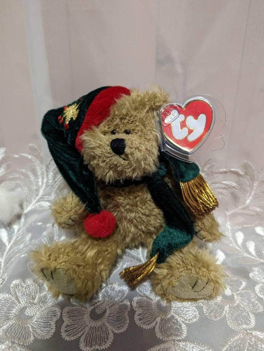 TY Attic Treasure Collection - Spruce The Bear (8in) - Vintage Beanies Canada