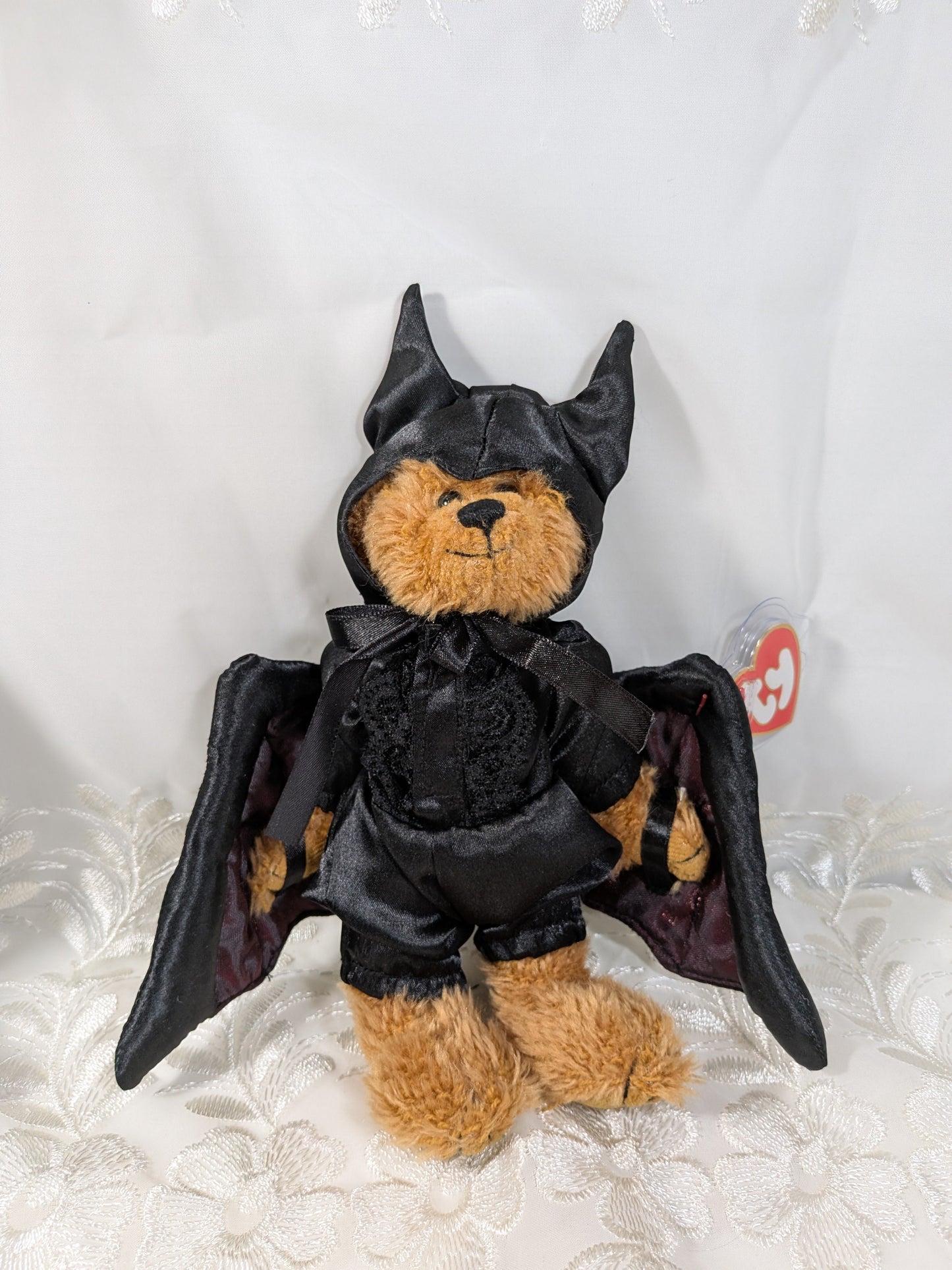 Ty Attic Treasure Collection - Vlad the Bear Dressed As Bat (8in) - Vintage Beanies Canada