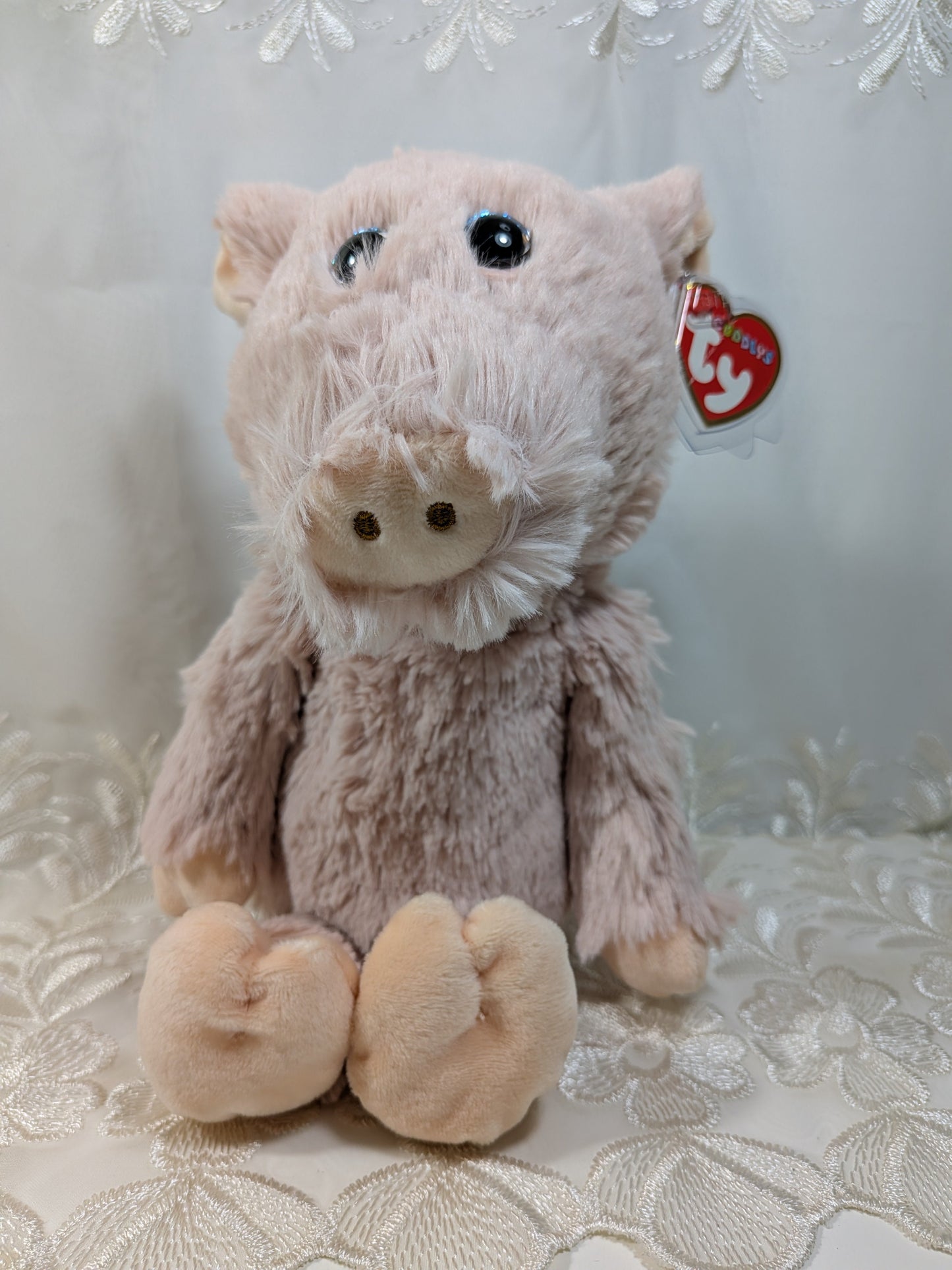 Ty Attic Treasure - Otis The Pig (12 in) *Rare* Creased Hang Tag - Vintage Beanies Canada