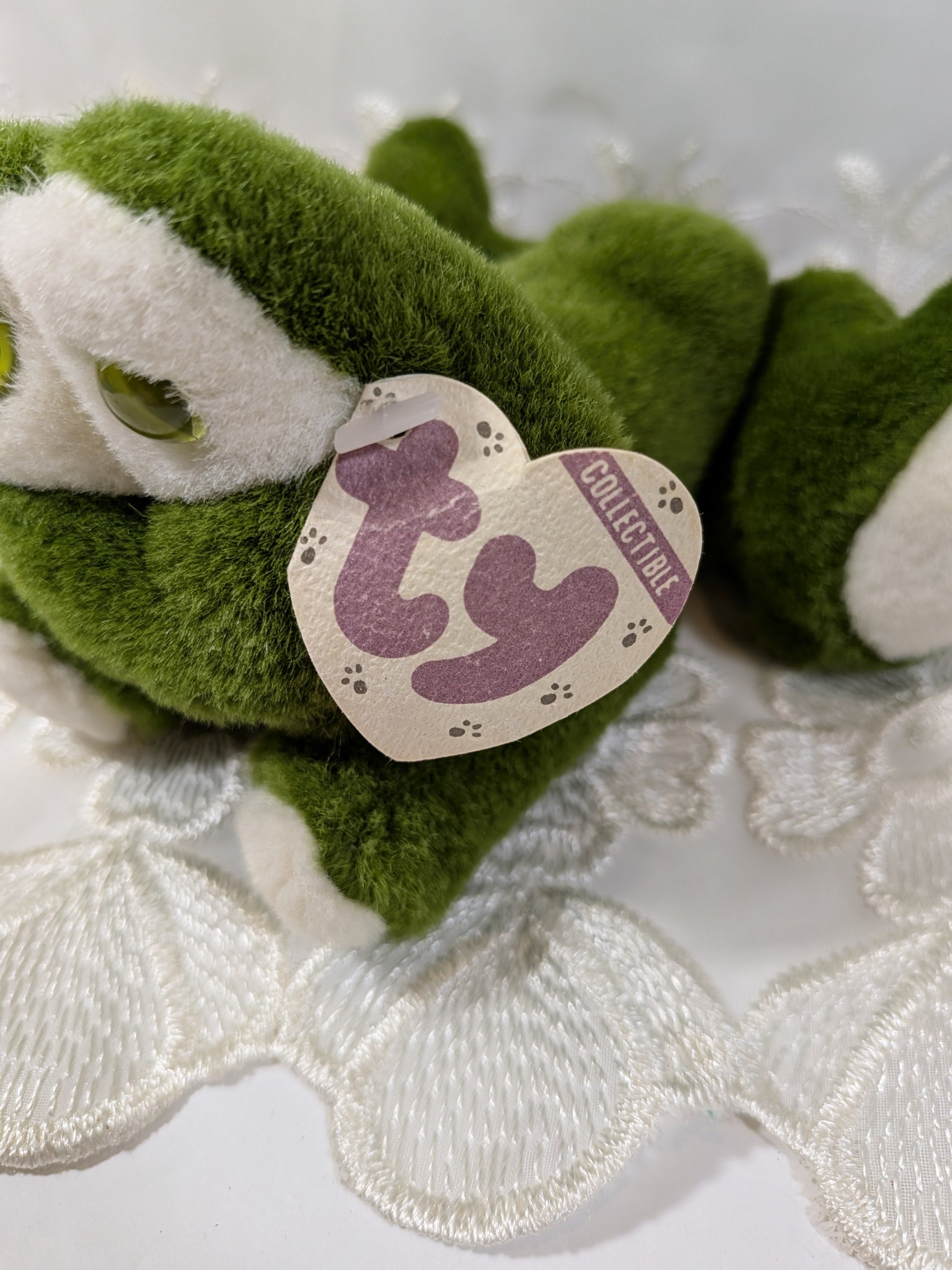 Ty Attic Treasure - Prince The Frog (7in) Non - mint Tag - Vintage Beanies Canada