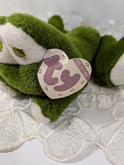 Ty Attic Treasure - Prince The Frog (7in) Non - mint Tag - Vintage Beanies Canada