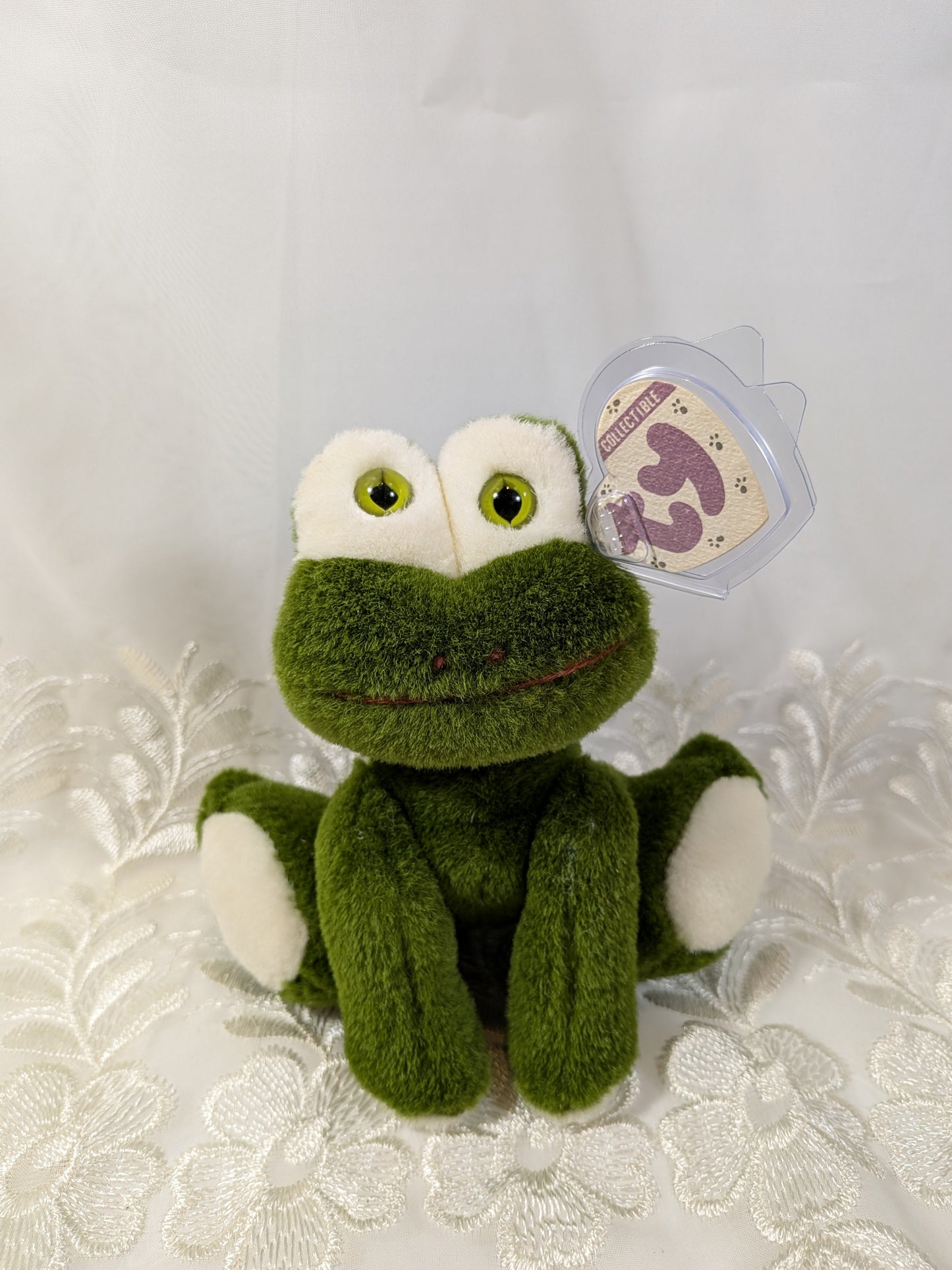 Ty Attic Treasure - Prince The Frog (7in) Non - mint Tag - Vintage Beanies Canada