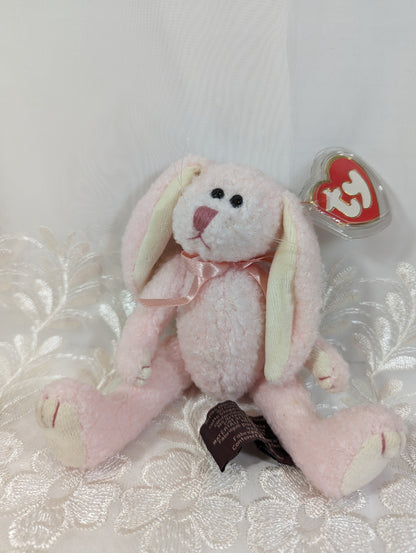 Ty Attic Treasure - Strawbunny The Pink Bunny Rabbit (8in) - Vintage Beanies Canada